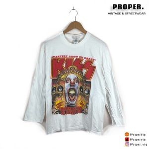 Vintage Kiss Psycho Circus Longsleeve t shirt 1998